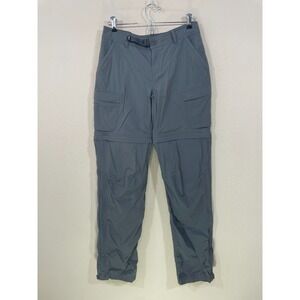 REI Co Op Women Size 2 Hiking Convertible Cargo Pants Gray Nylon Outdoor Camping